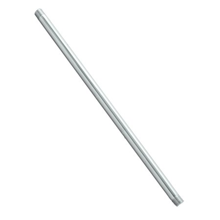 WESTBRASS 1/2" x 12" IPS pipe nipple D12112-50